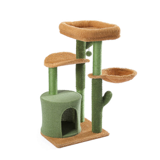 Arbre à chat <br> design cactus
