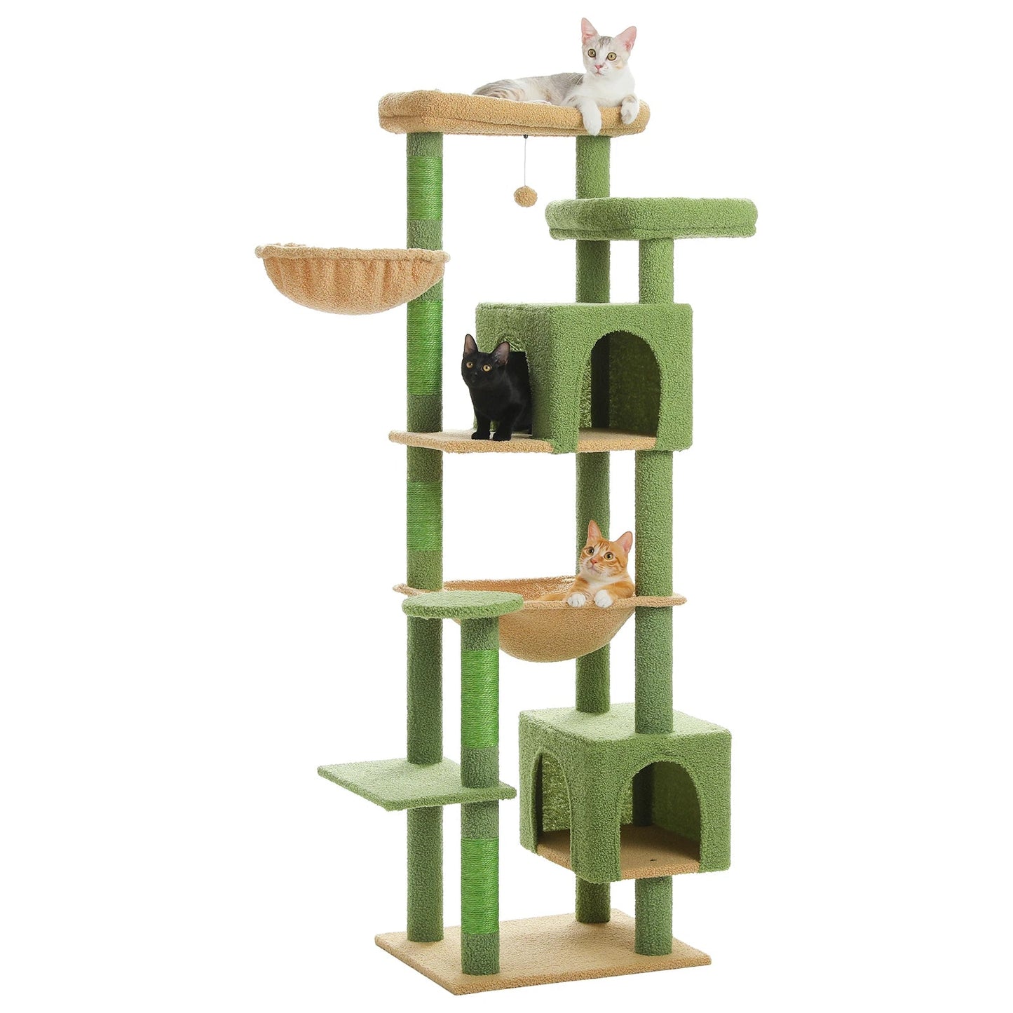 Arbre à chat <br> avec hamac