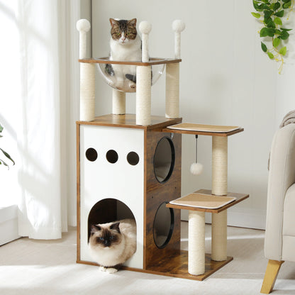 Arbre à chat <br> design bois