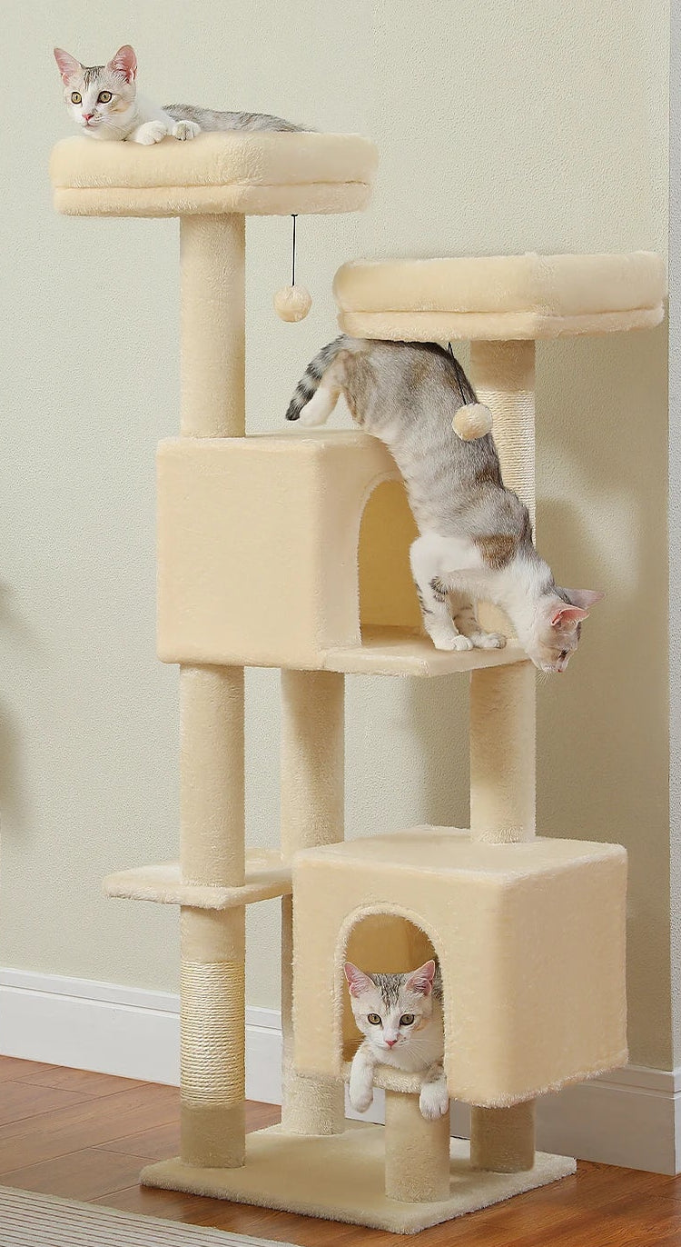 Arbre à chat <br> beige XXL