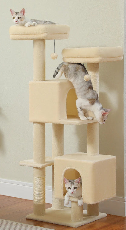 Arbre à chat <br> beige XXL