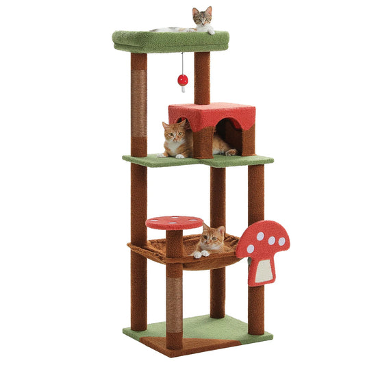 Arbre à chat <br> champignon