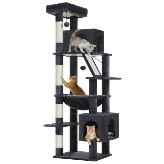 Arbre à chat <br> spécial maine coon noir