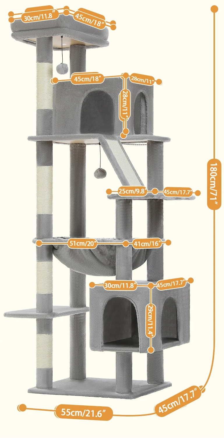 Arbre à chat <br> à Hamac
