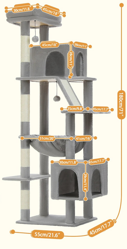 Arbre à chat <br> à Hamac